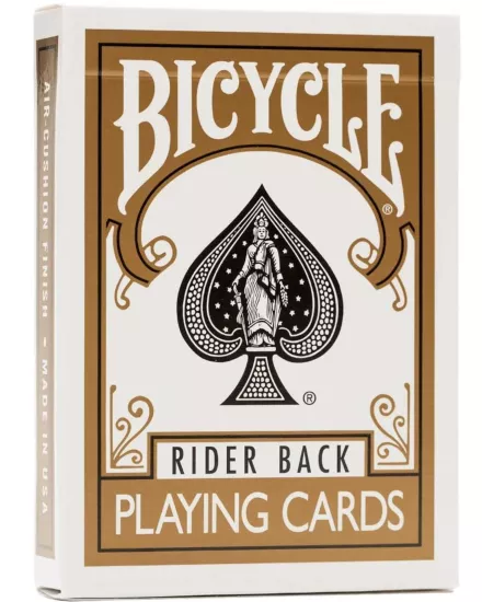 Bicycle Rider Back Standart İndeks Kahverengi Oyun Kartları