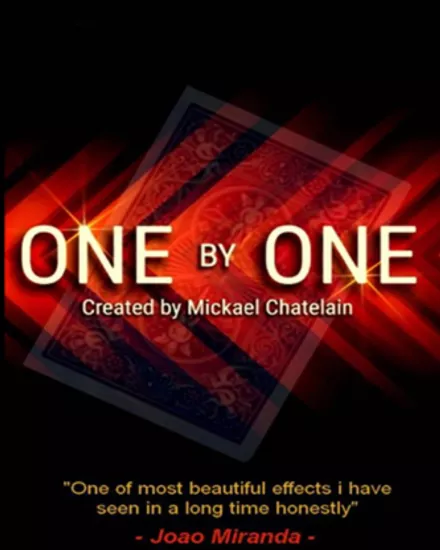 One by One (blue) by Mickaël Chatelain