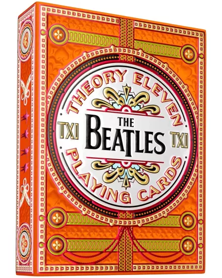 Theory11 Beatles Turuncu Oyun Kartları