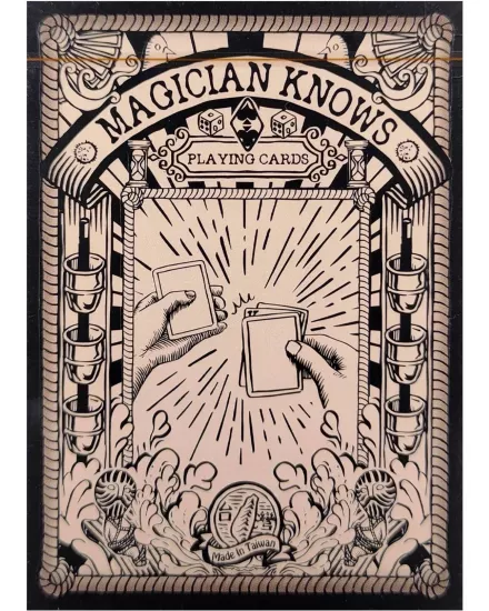 Magician Knows V1 Color Oyun Kartı - Alan Wong & 808 Magic Sihirbazlara Özel Deste