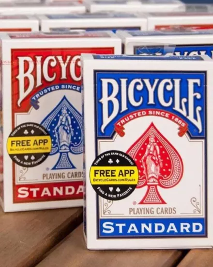 Bicycle Standart İskambil Destesi – 2’li Paket (Kırmızı/Mavi)