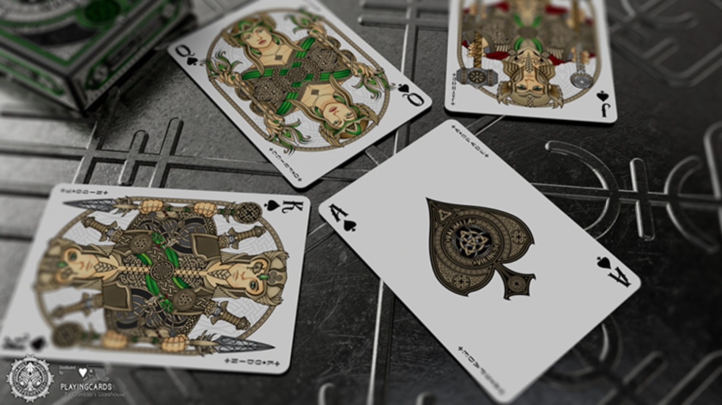 Valhalla Viking Emerald (Standard) Oyun Kartı