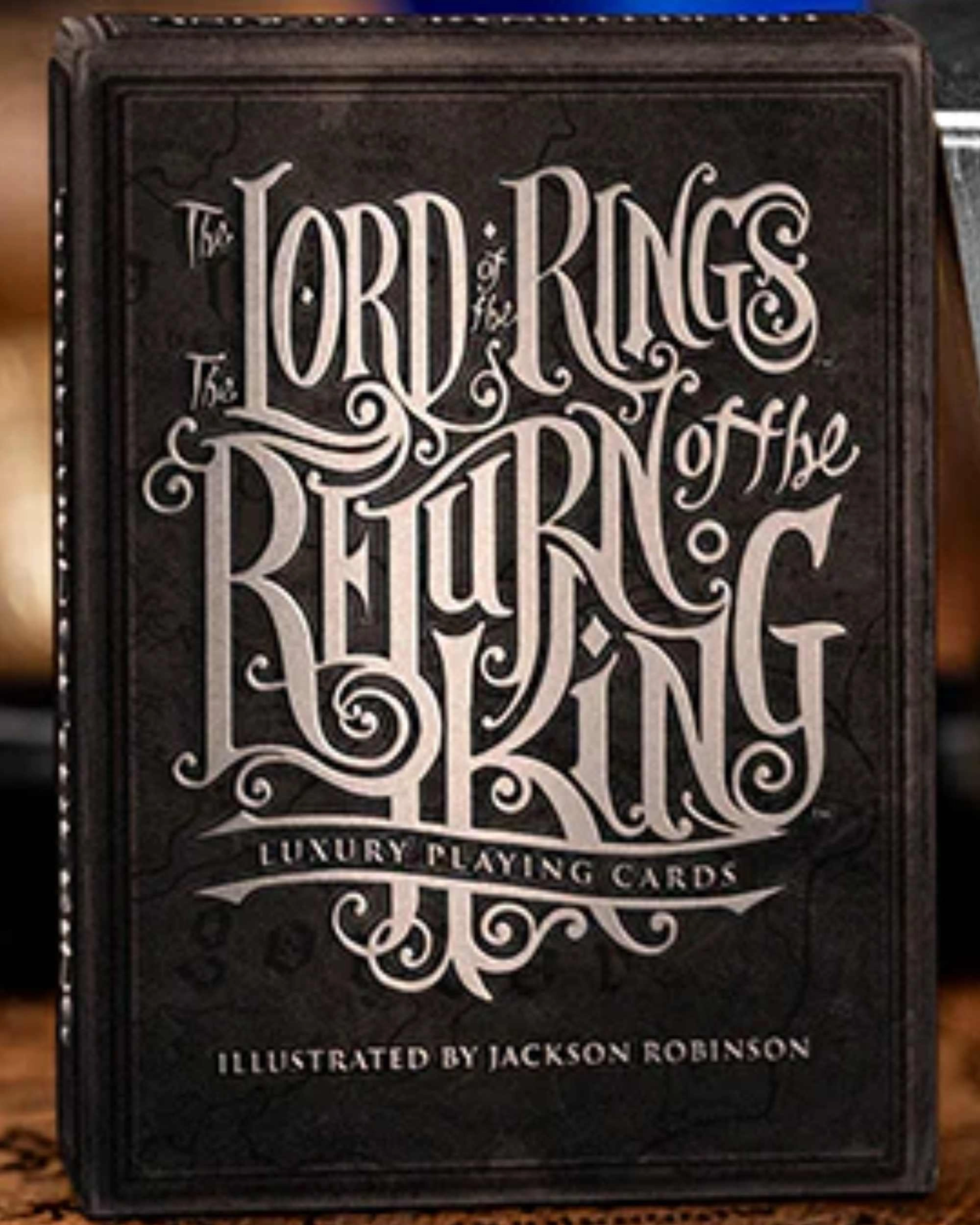 The Lord of the Rings - Return of the King Oyun Kartı (Black Gilded Edition)