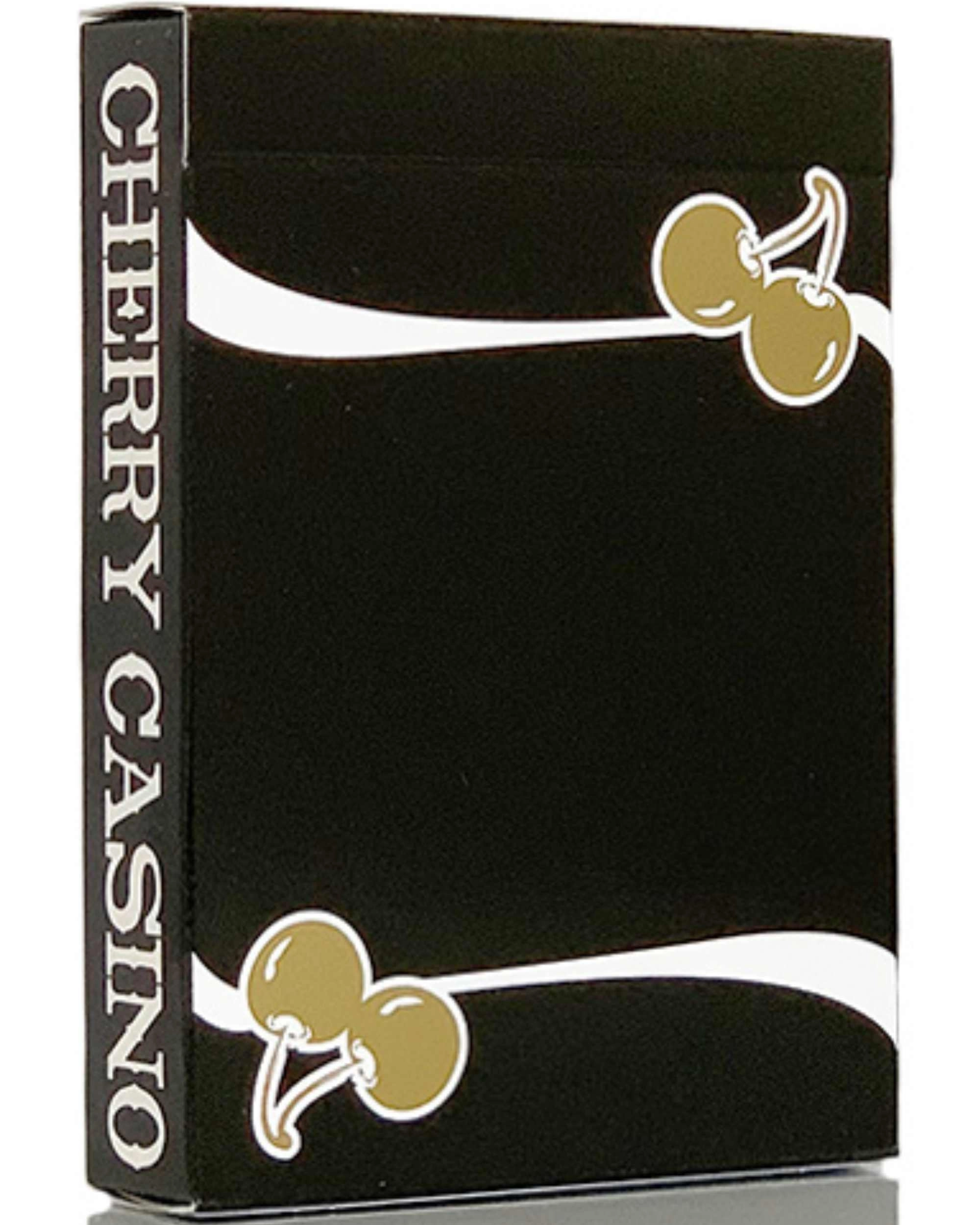 Limited Edition Cherry Casino (Monte Carlo Black and Gold) Numbered Seals Playing Cards by Pure Imagination Projects