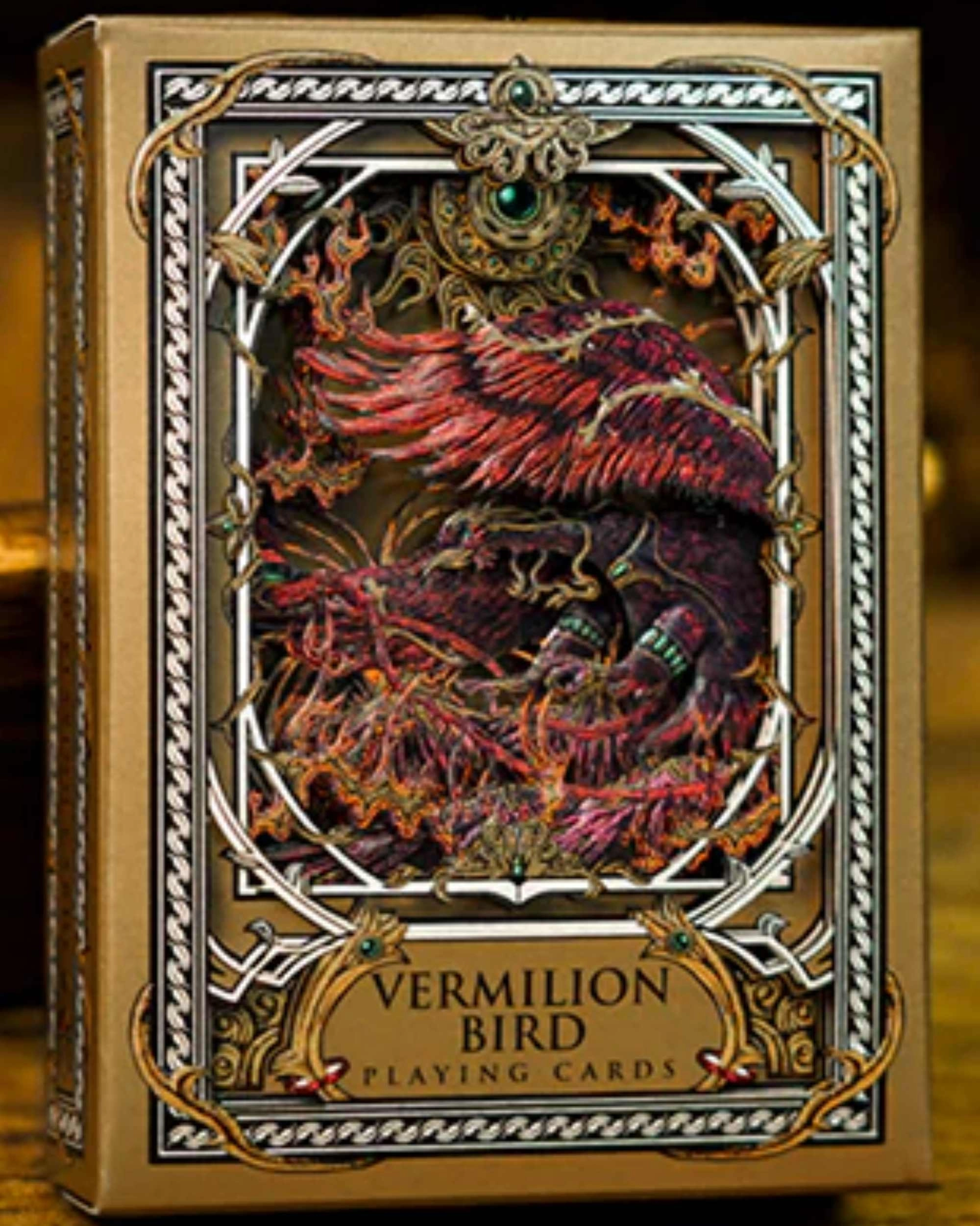 Ark Vermilion Bird Luxury Frame Oyun Kartı