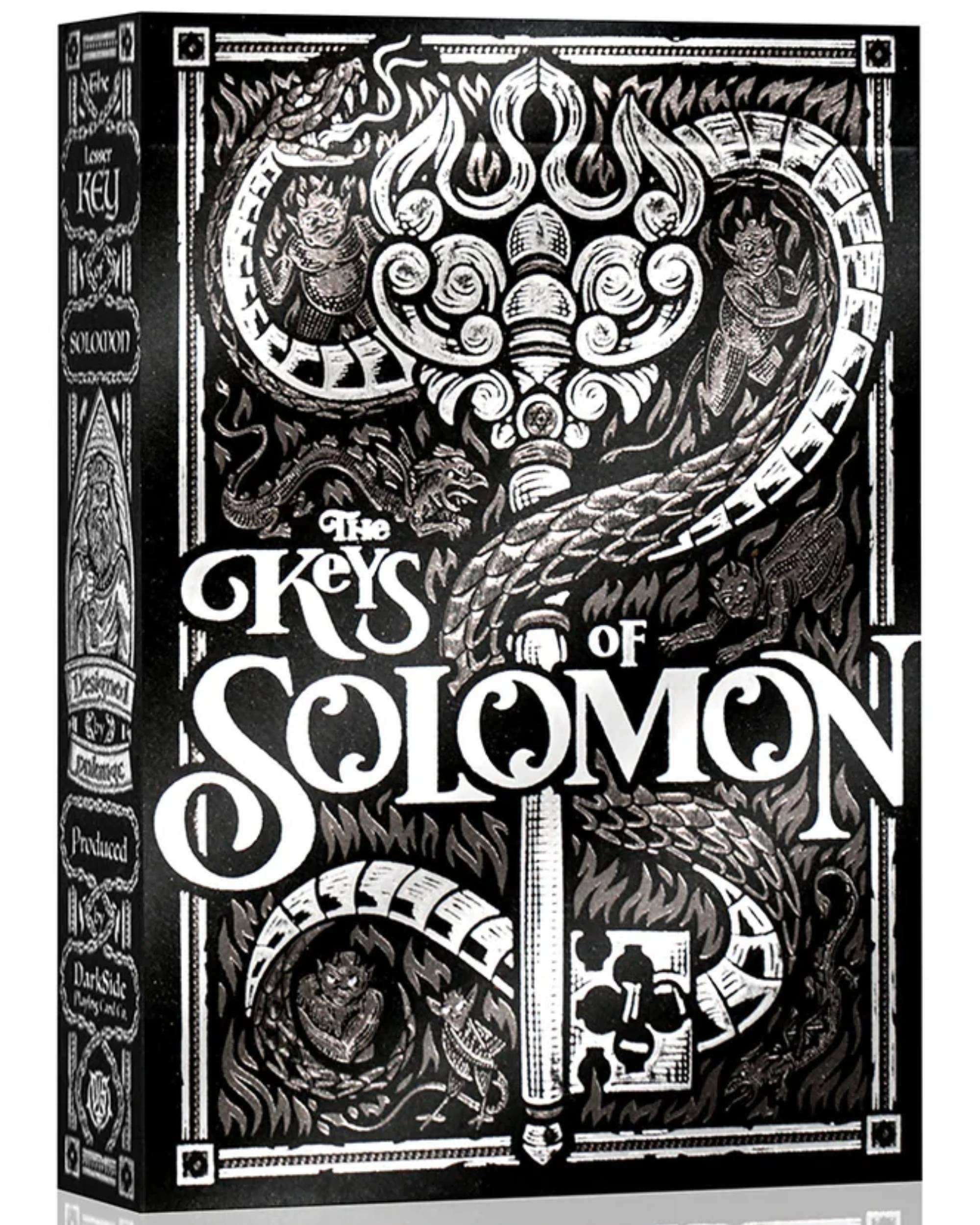  The Keys of Solomon: Silver Spirituum Oyun Kartı  by Riffle Shuffle
