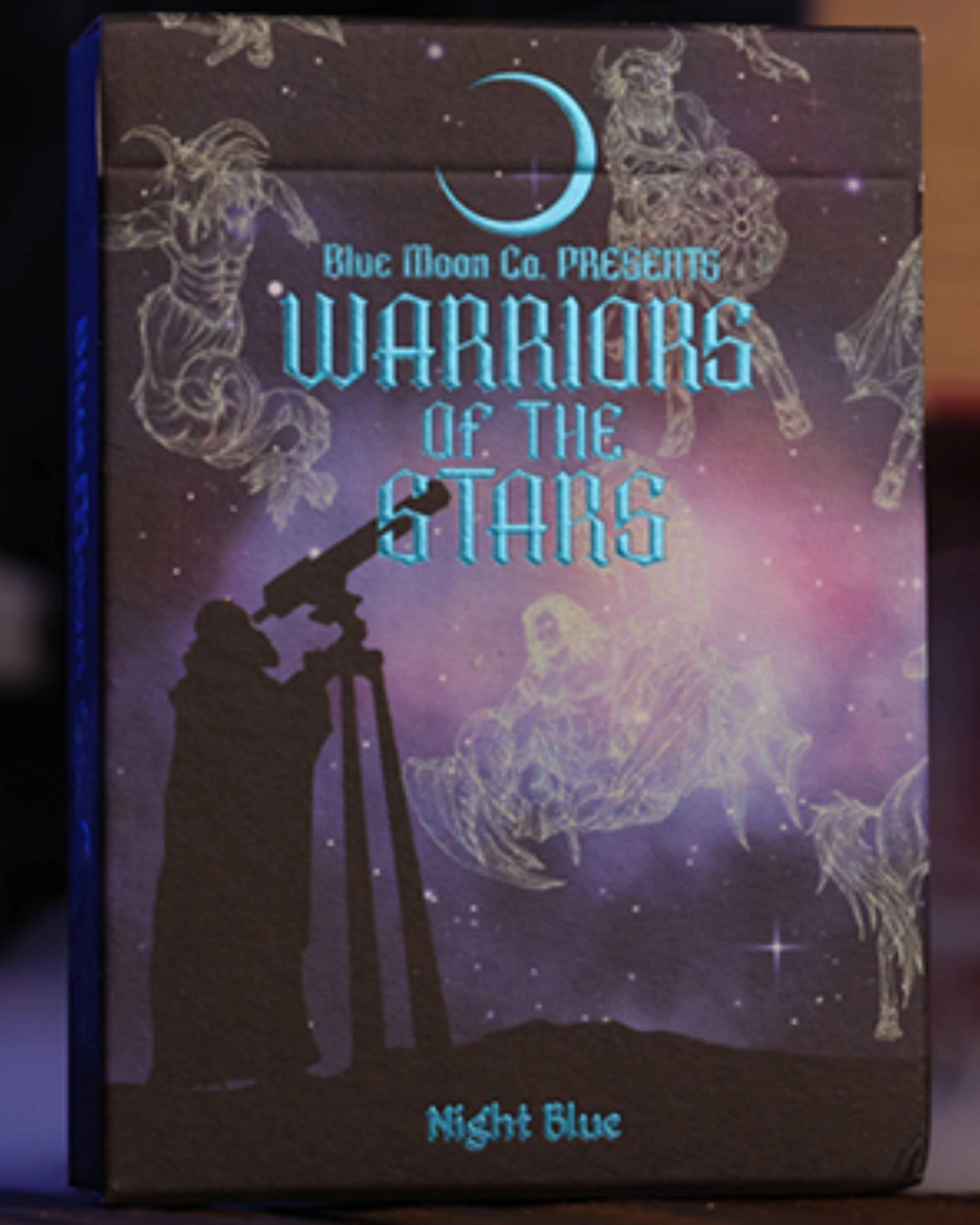 Warriors of the Stars: Zodiac Oyun Kartı  (Night Blue) by Blue Moon Co. 