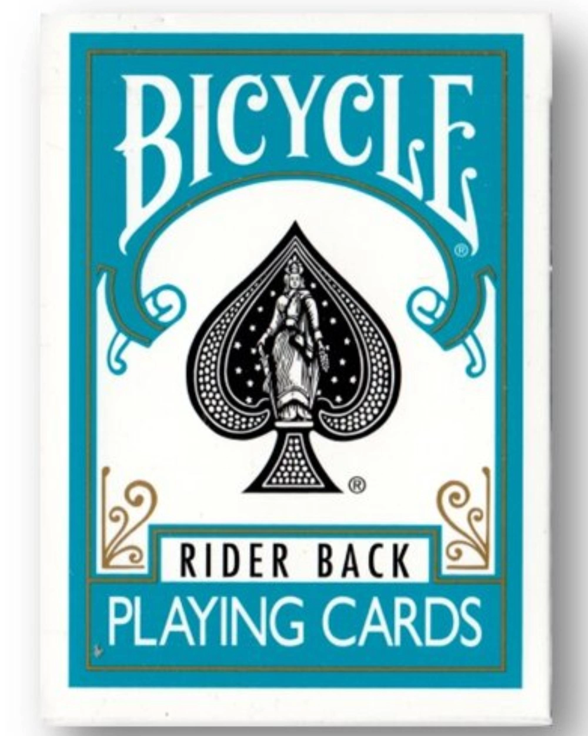 Bicycle | Rider Back Standard Turquoise Oyun Kartı