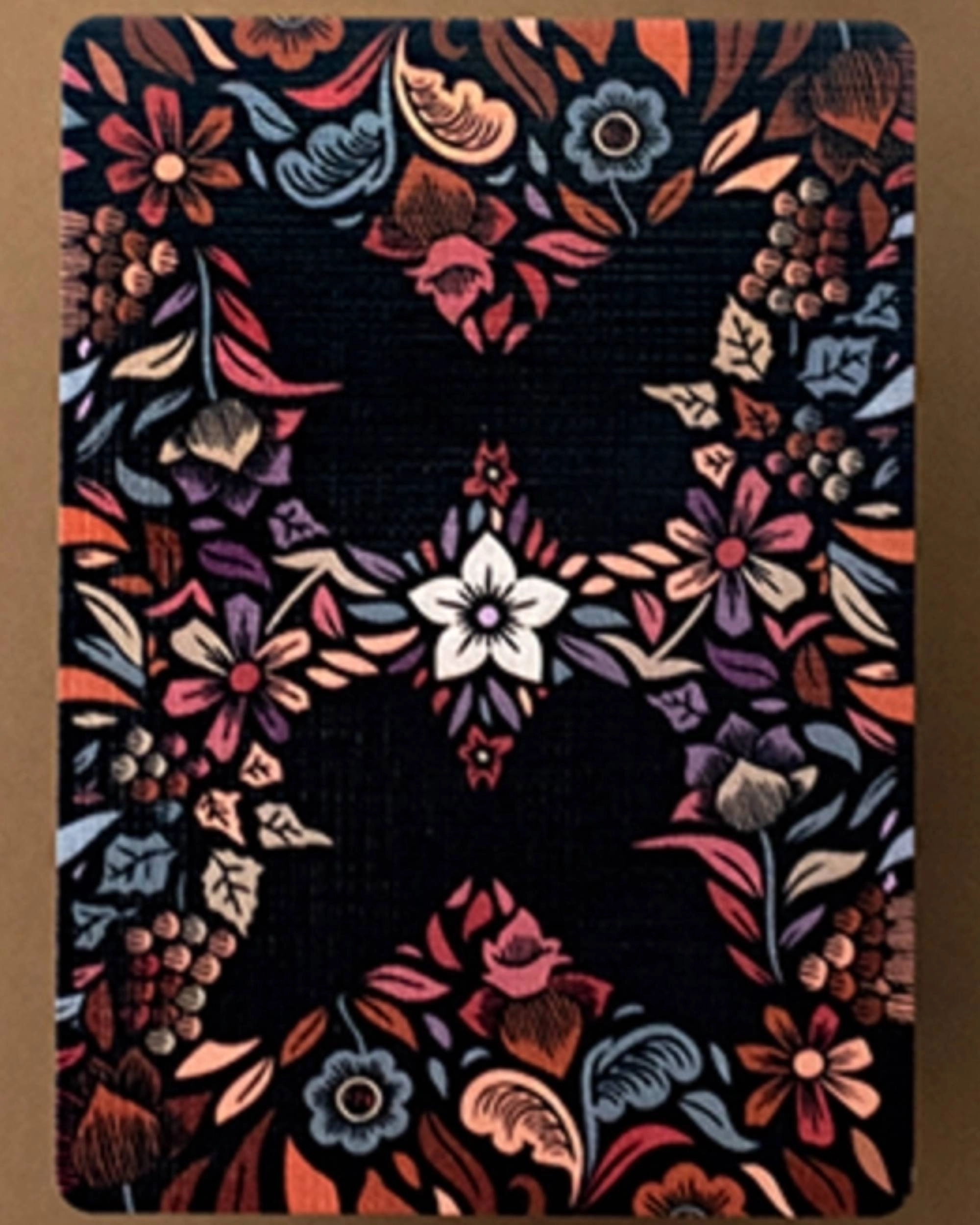 Butterfly Seasons Marked Oyun Kartı (Fall)
