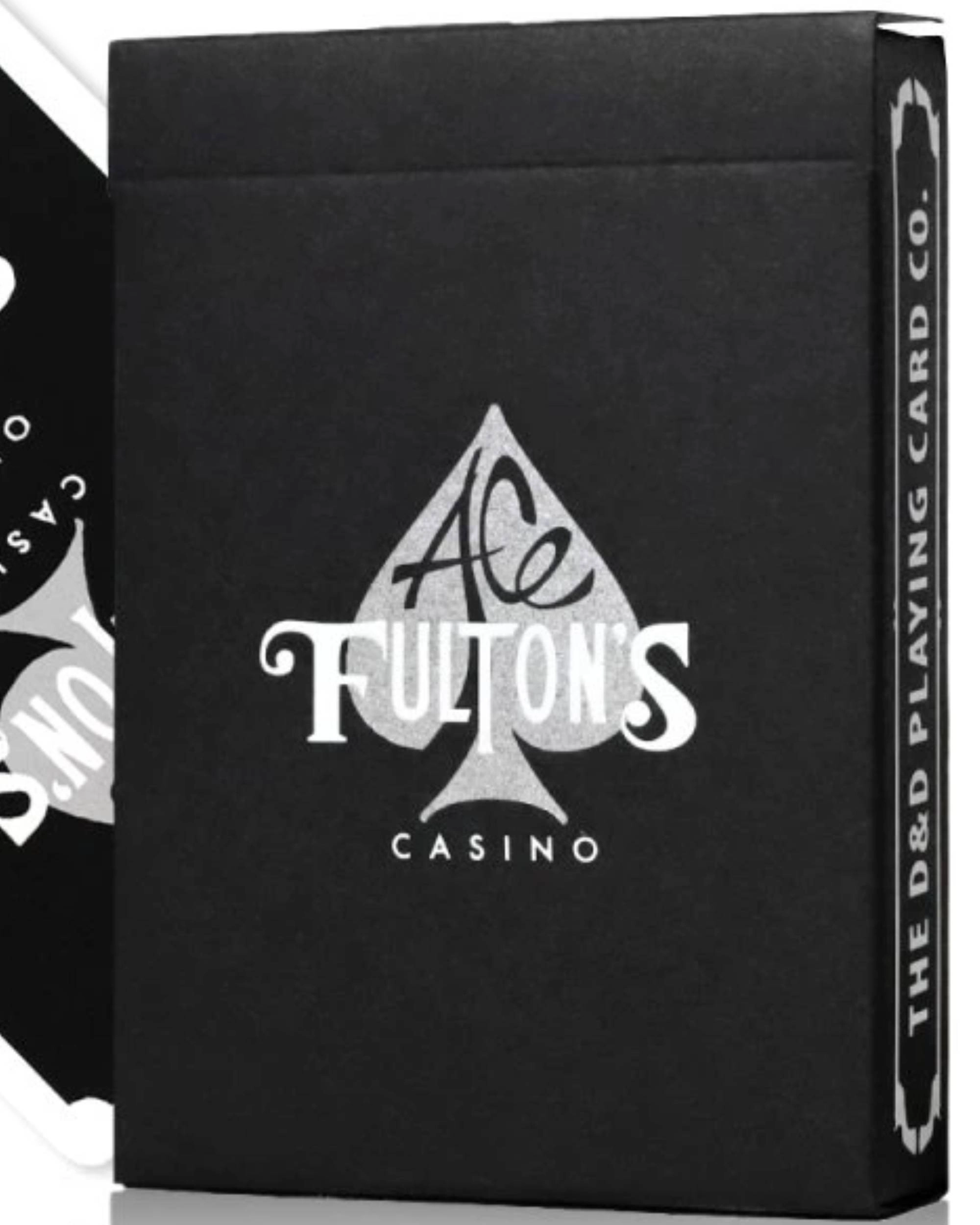 Ace Fulton’s Casino (Black) Oyun Kartı