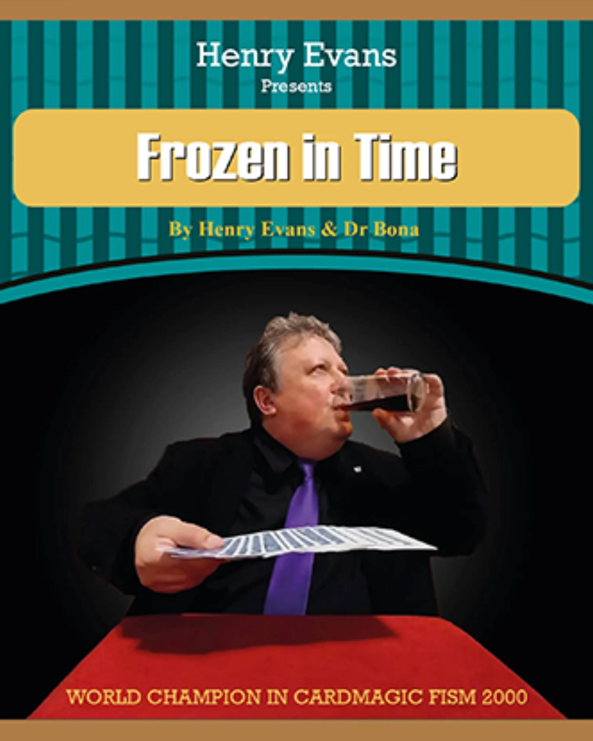 Frozen in Time (Blue) by Henry Evans