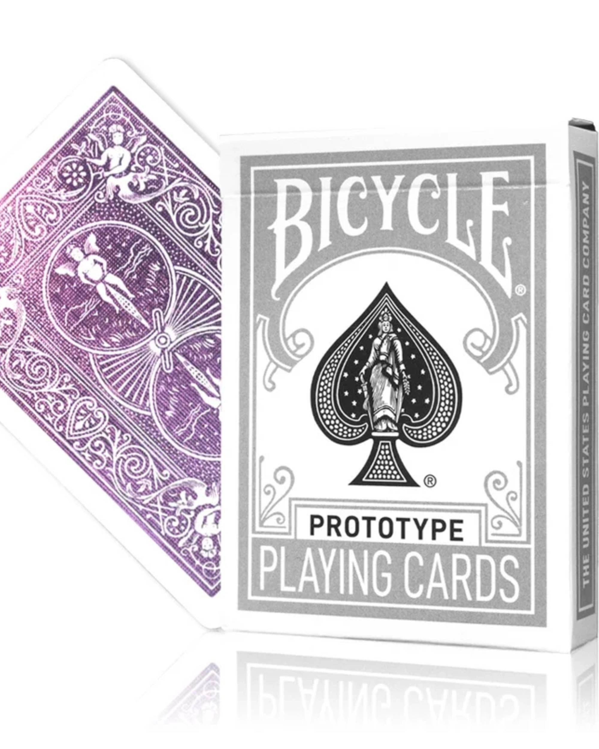 Bicycle Prototype (Purple MetalLuxe) by USPCCn İskambil Destesi