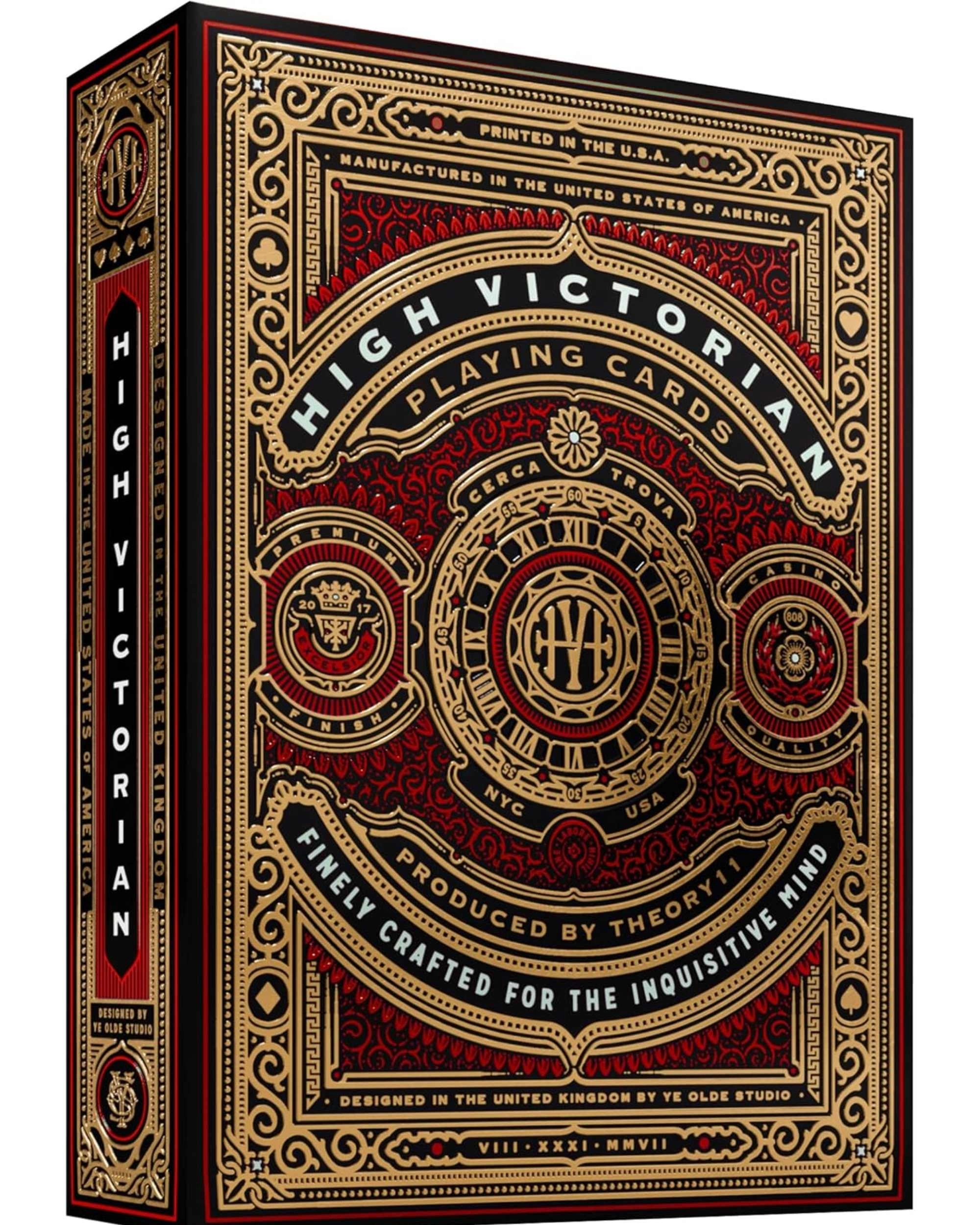 Theory11 | High Victorian Red Oyun Kartı