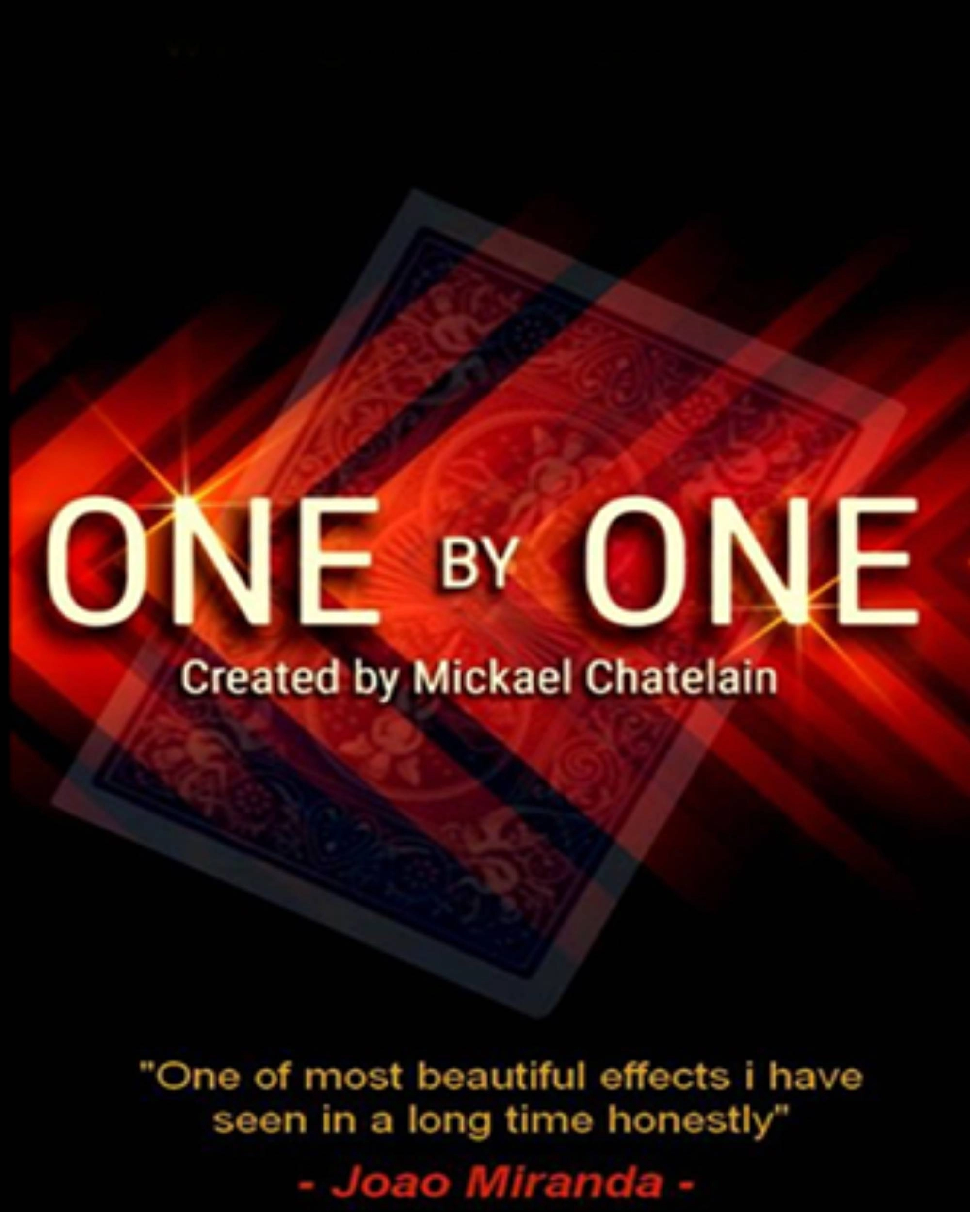One by One (blue) by Mickaël Chatelain
