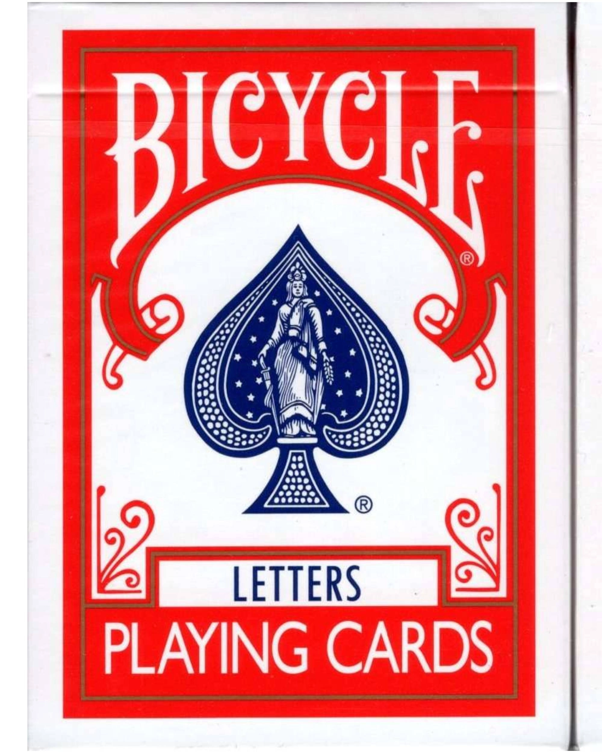 Bicycle | Special Letters Red - 10 Online Effects Oyun Kartı
