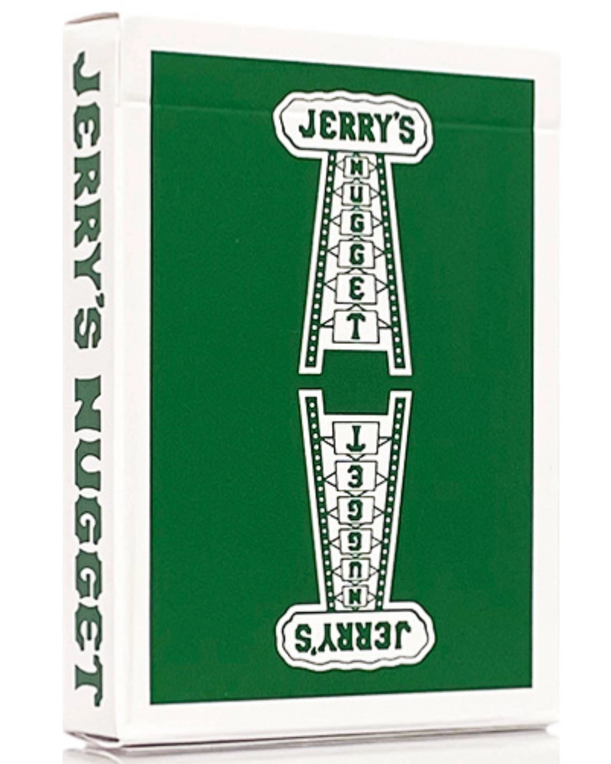 Jerry’s Nugget (Felt Green) Marked Monotone Oyun Kartı | USPCC