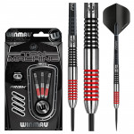 Winmau Ton Machine 80% Tungsten Kırmızı & Siyah Çelik Uçlu Dart Oku Winmau Ton Machine 80% Tungsten Kırmızı & Siyah Çelik Uçlu Dart Oku