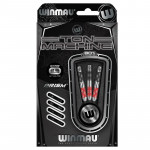 Winmau Ton Machine 80% Tungsten Kırmızı & Siyah Çelik Uçlu Dart Oku Winmau Ton Machine 80% Tungsten Kırmızı & Siyah Çelik Uçlu Dart Oku