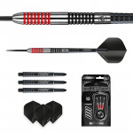 Winmau Ton Machine 80% Tungsten Kırmızı & Siyah Çelik Uçlu Dart Oku Winmau Ton Machine 80% Tungsten Kırmızı & Siyah Çelik Uçlu Dart Oku