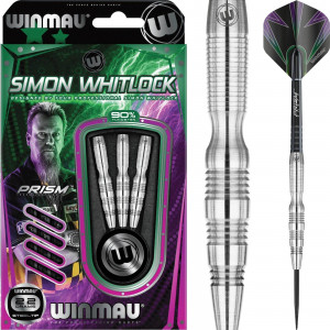Winmau Simon Whitlock "Urban Grip" 90% Tungsten Çelik Uçlu Dart Oku Winmau Simon Whitlock "Urban Grip" 90% Tungsten Çelik Uçlu Dart Oku