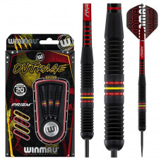 Winmau Outrage 20g Pirinç Çelik Uçlu Dart Oku Winmau Outrage 20g Pirinç Çelik Uçlu Dart Oku