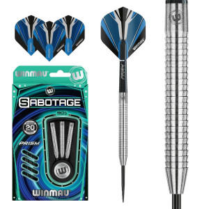 Winmau Sabotage 90% Tungsten Çelik Uçlu Dart Oku Winmau Sabotage 90% Tungsten Çelik Uçlu Dart Oku