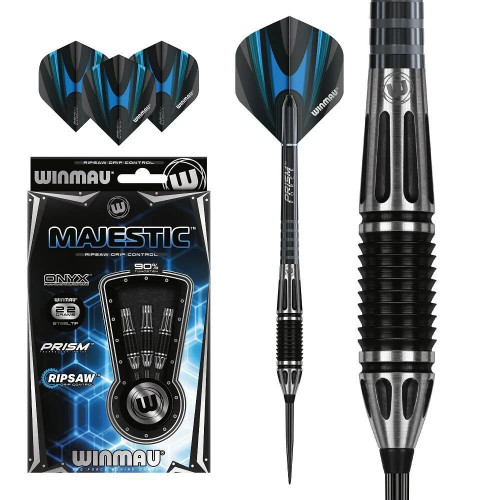 Winmau Majestic 90% Tungsten 22g Çelik Uçlu Dart Oku Winmau Majestic 90% Tungsten 22g Çelik Uçlu Dart Oku