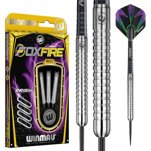 Winmau Foxfire 80% Tungsten 23g Çelik Uçlu Dart Oku Winmau Foxfire 80% Tungsten 23g Çelik Uçlu Dart Oku