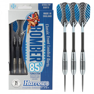 Harrows Bomber 85% Tungsten Çelik Uçlu Dart Oku Harrows Bomber 85% Tungsten Çelik Uçlu Dart Oku