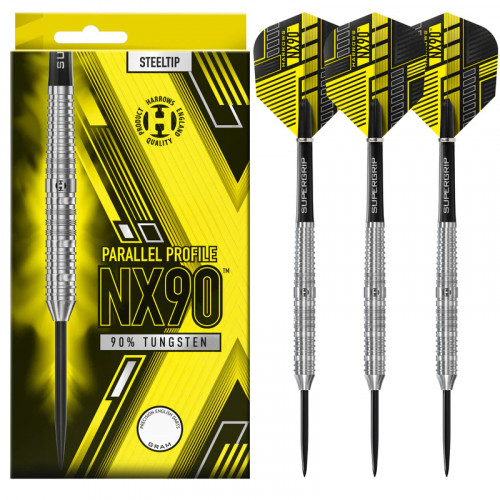Harrows NX90 Parallel 90% Tungsten Çelik Uçlu Dart Oku Harrows NX90 Parallel 90% Tungsten Çelik Uçlu Dart Oku