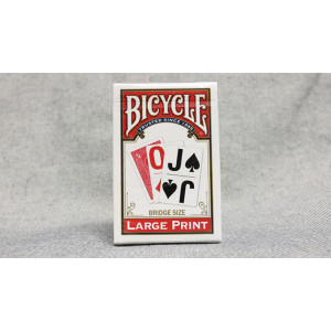 Bicycle Super Jumbo Bridge (RED) by USPCC