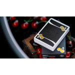 Cherry Casino House Deck (Monte Carlo Black and Gold) Playing Cards