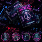 Bicycle Cyberpunk Cyber City Oyun Kartı