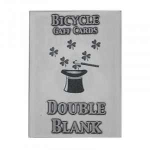 Double Blank Bicycle Cards (Blue Box)