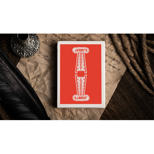 Jerry’s Nugget Atomic Red Monotone Markalı Oyun Kartları