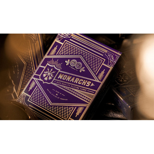 Monarch Royal Edition (Purple) Playing Cards by theory11